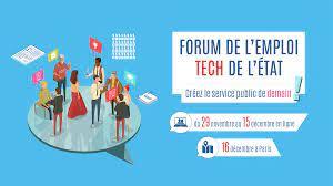 Évènement – Forum de l'emploi tech de l'Etat 2021