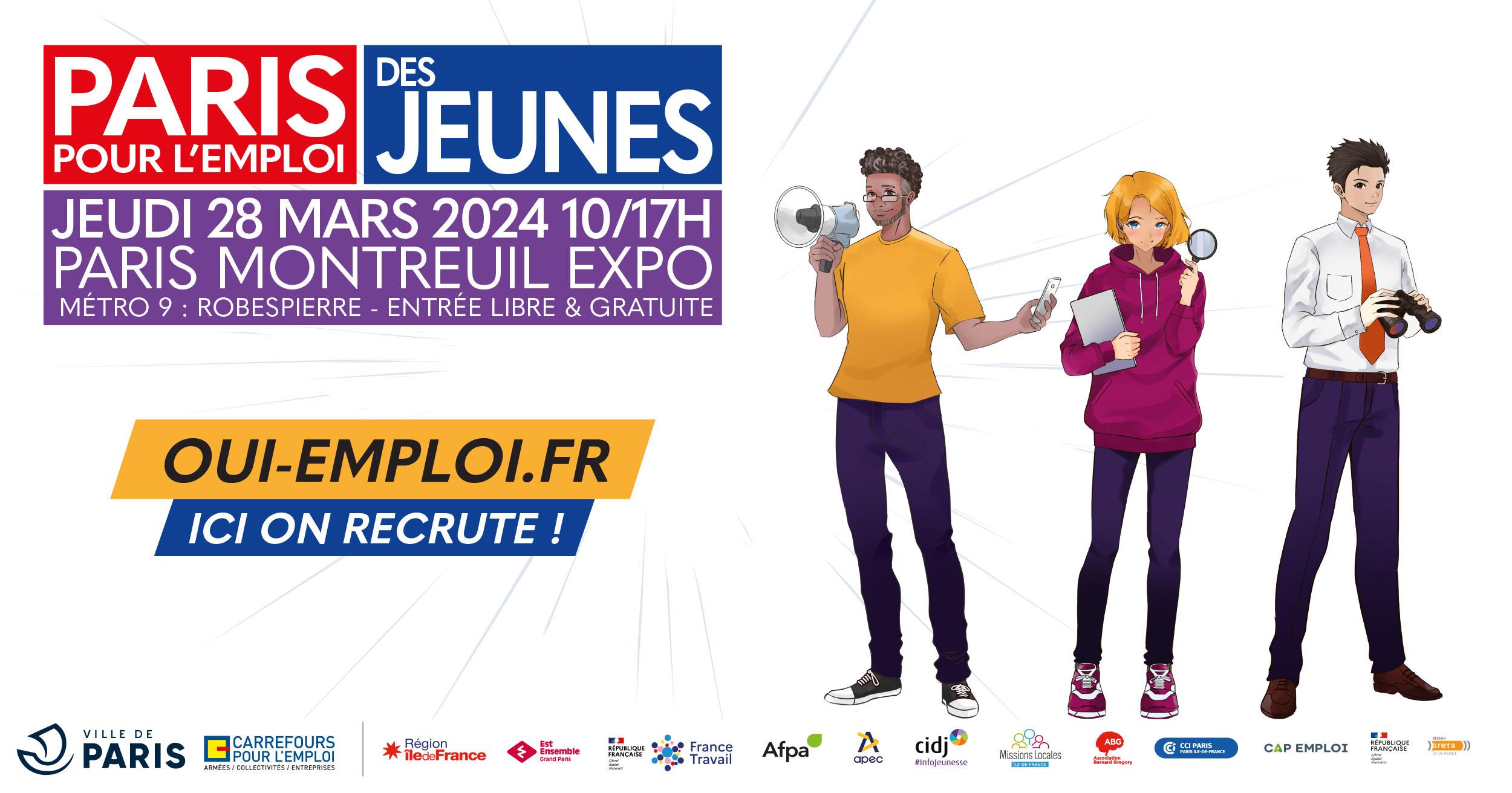Évènement – Paris pour l'emploi des jeunes 