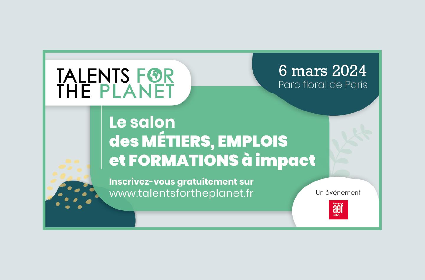 Évènement – Talents for the planet